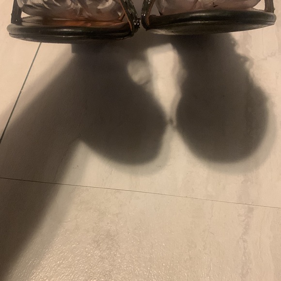 & Other Stories Women's Black Studded Summer Sandals Size 9.5 - Picture 11 of 15